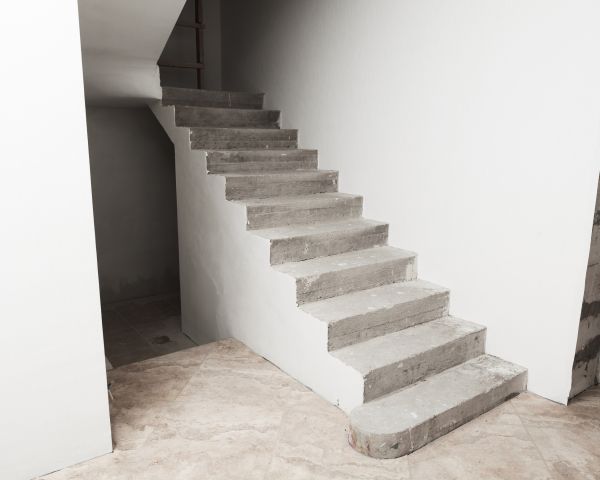 Cement Step Installation in Monument