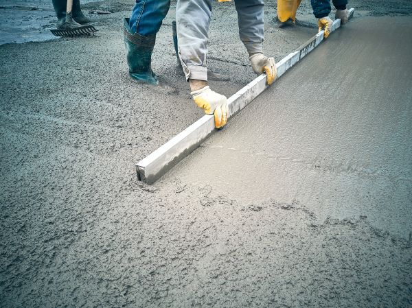 Cement Slab Installation in Monument