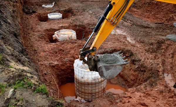 Foundation Piling in Monument