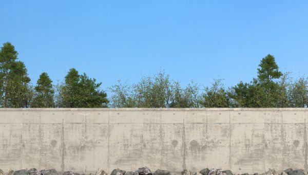 Privacy Wall Construction in Monument