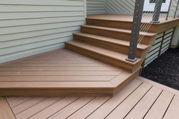 Patio Staircase Construction in Monument
