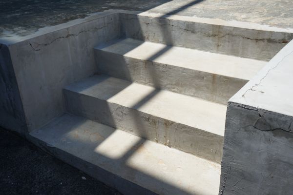 Cement Steps Replacement in Monument