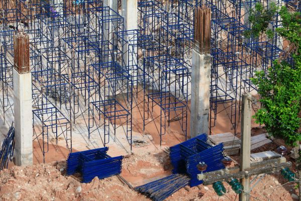 Concrete Pier Construction in Monument