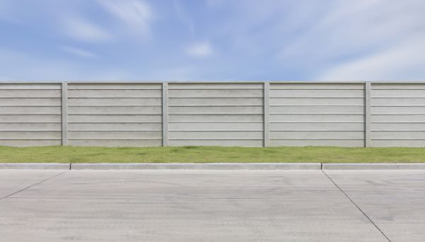 Concrete Fence Installation in Monument