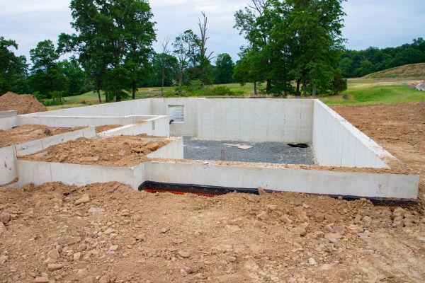 Basement Foundation Pouring in Monument