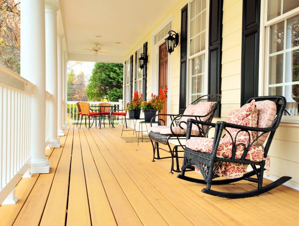 Front Porch Renovation in Monument