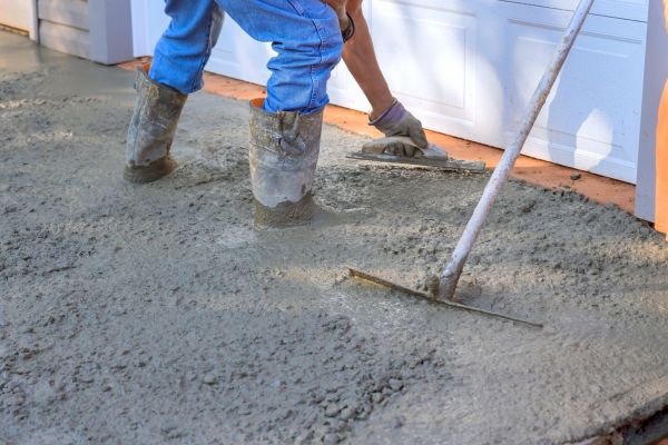 Driveway Slab Construction in Monument
