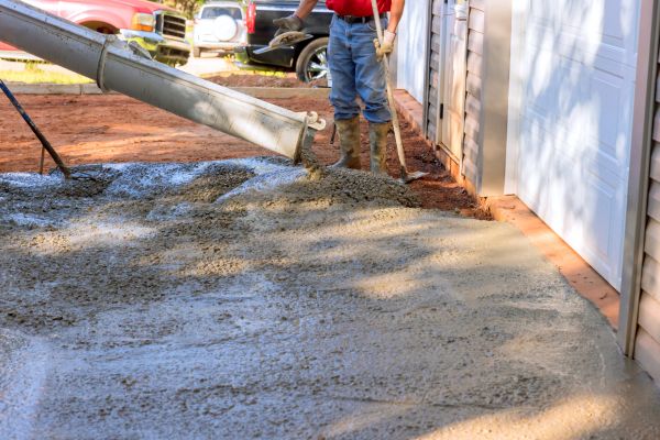 Driveway Slab Laying in Monument