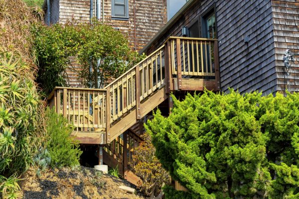 Patio Stair Installation in Monument