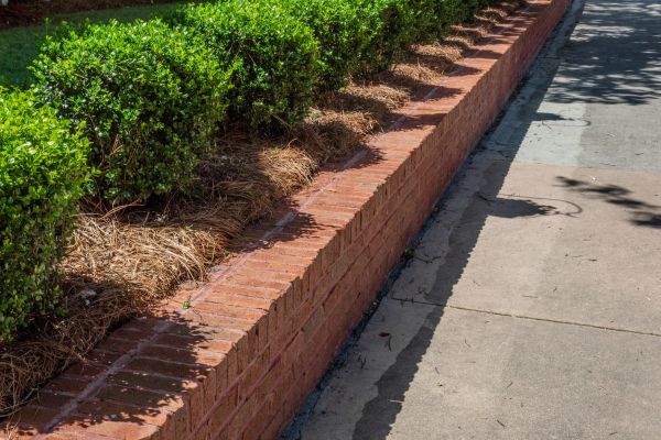 Retaining Wall Installation in Monument
