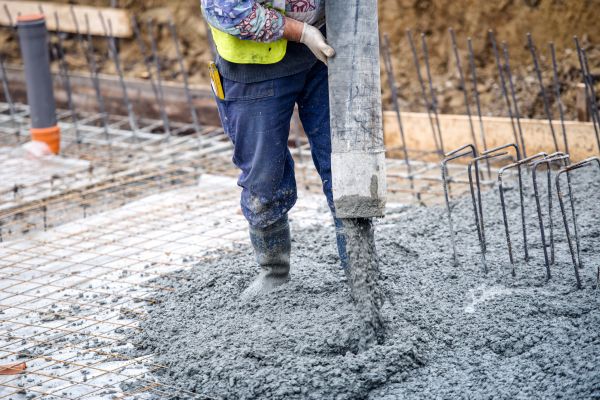 Cabin Foundation Pouring in Monument
