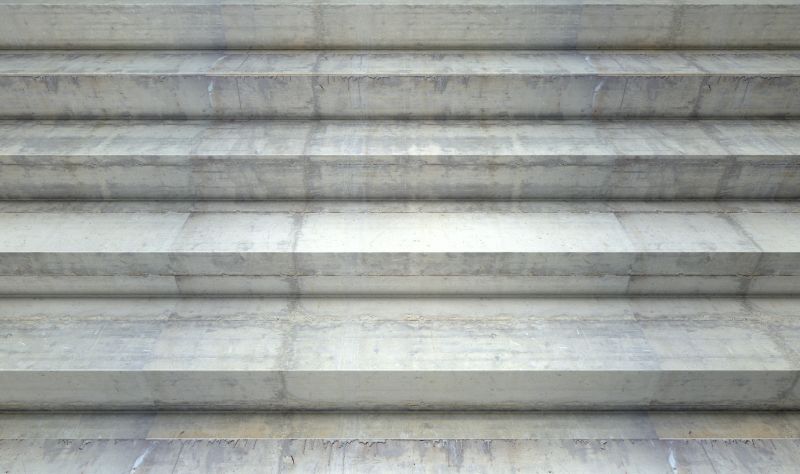 Poured Concrete Steps Service